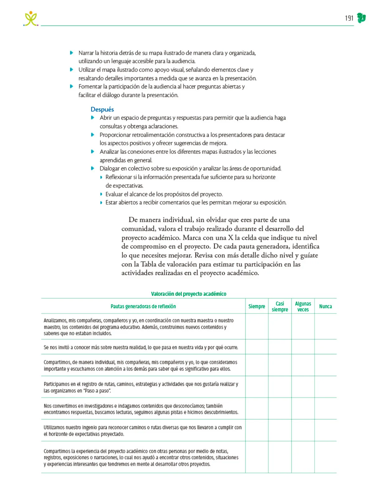 Página 192 de Colección Nanahuatzin. Nuestro libro de Proyectos.  Tomo II.  Libro de Educación Telesecundaria Grado 3°  Ciclo Escolar 2025 - 2026