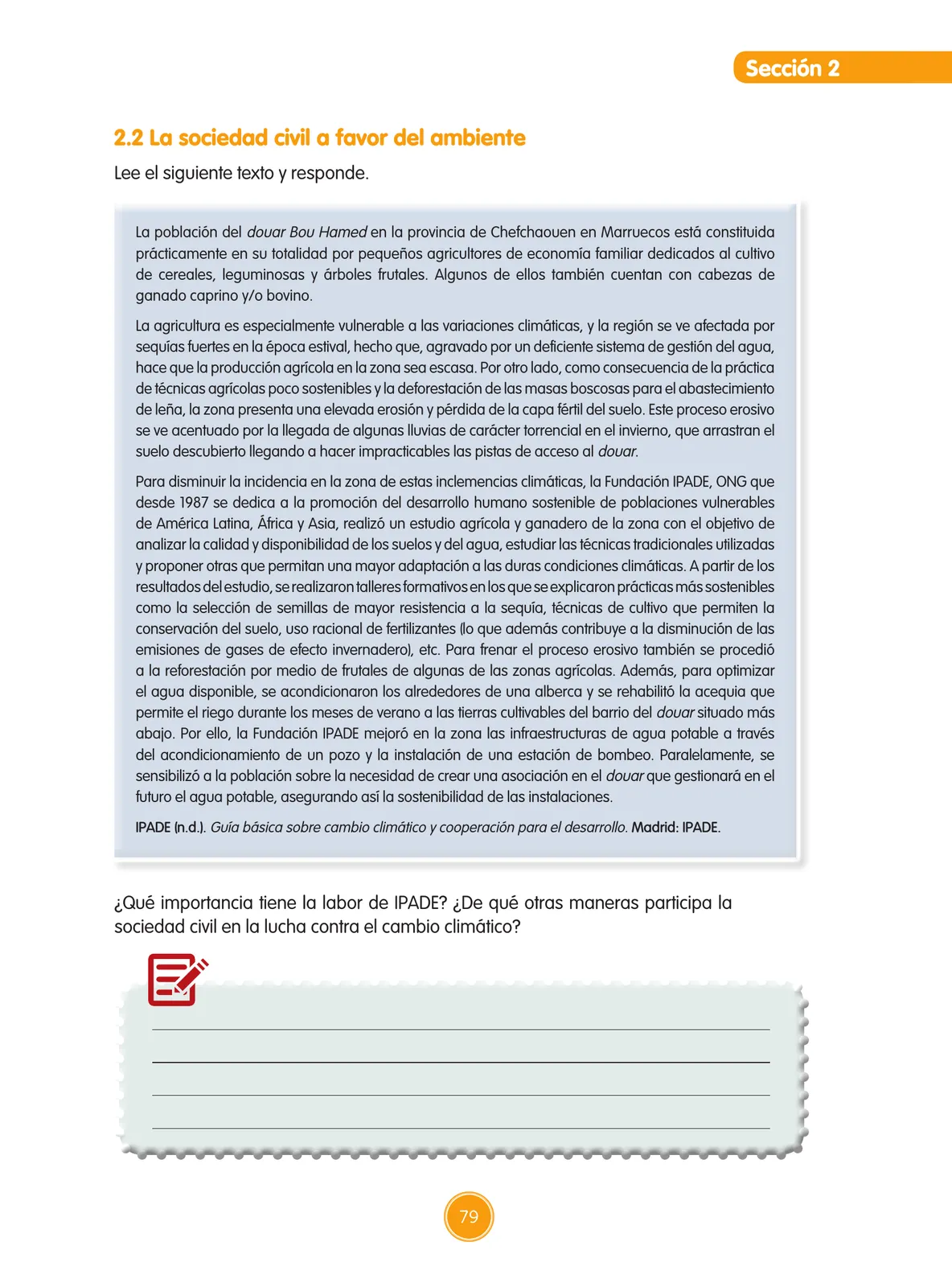 Página 147 de Guía de educación ambiental para el desarrollo sostenible : cambio climático · 2016