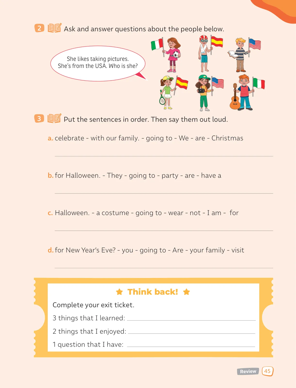Miniatura página 47 de Inglés – Cuarto Básico | Texto del Estudiante MINEDUC – Descargar PDF · 2024