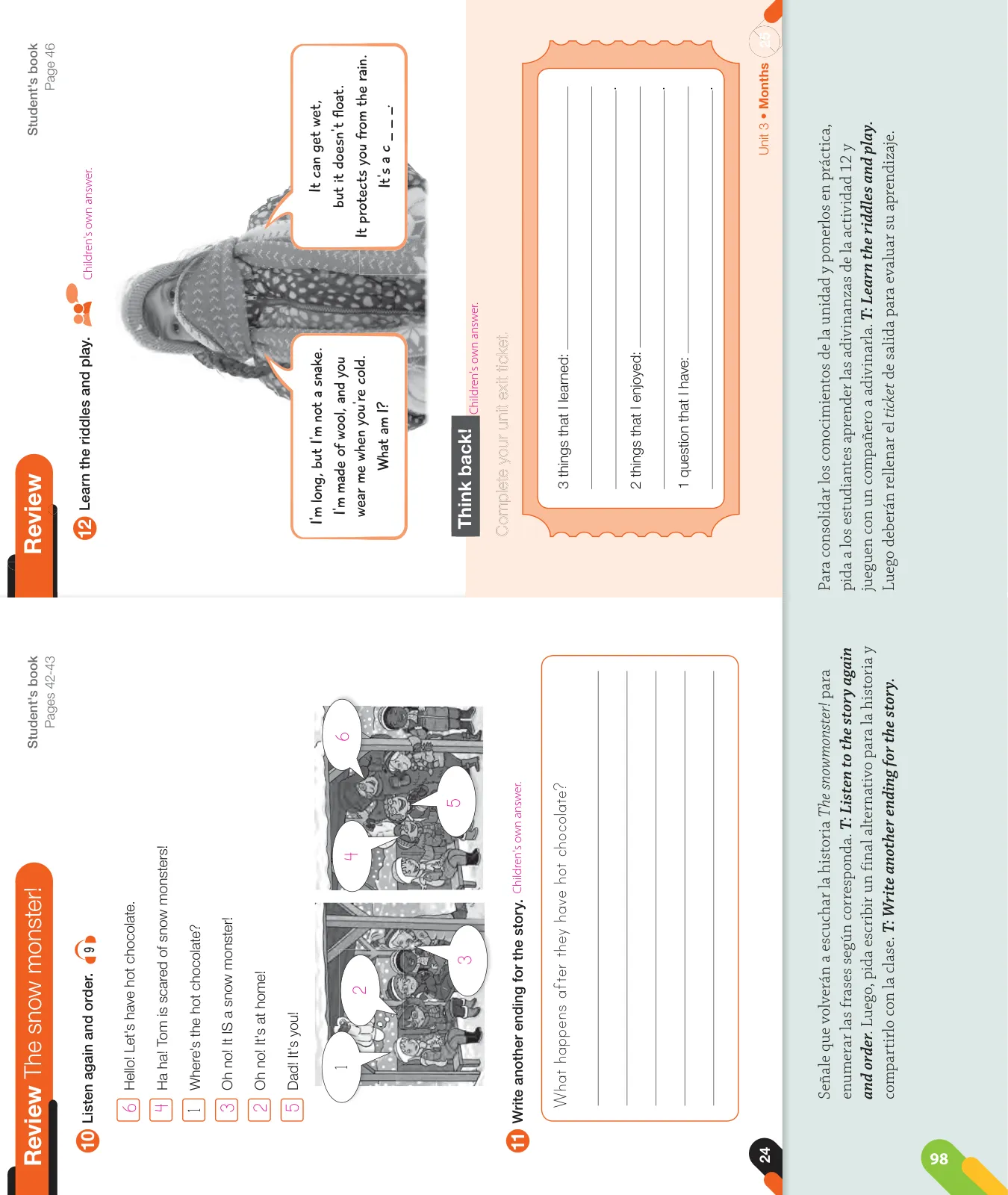 Miniatura página 100 de Inglés – Cuarto Básico | Texto del Estudiante MINEDUC – Descargar PDF · 2024