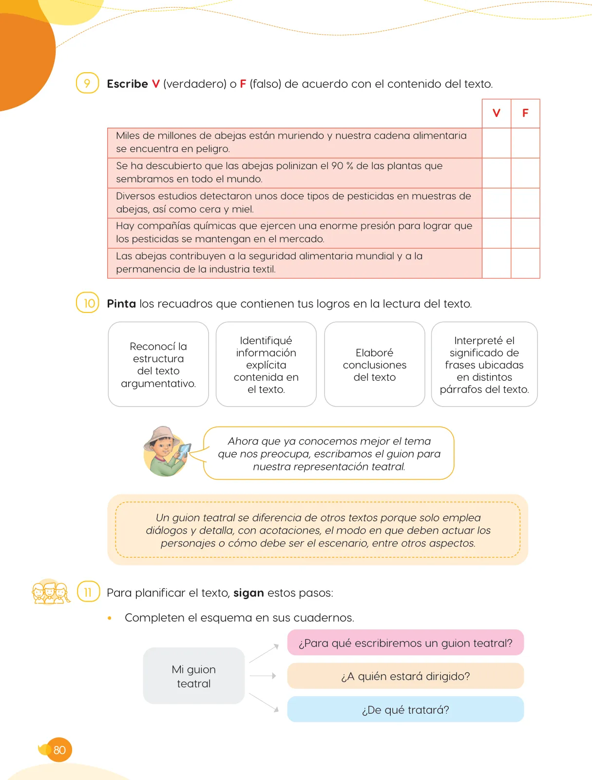 Página 82 de Cuadernillo de Comunicación 6, sexto grado de Primaria · 2023