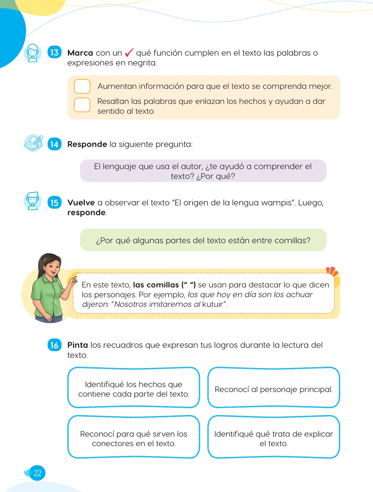 Miniatura página 24 de Cuadernillo de Comunicación 4, cuarto grado de Primaria · 2023