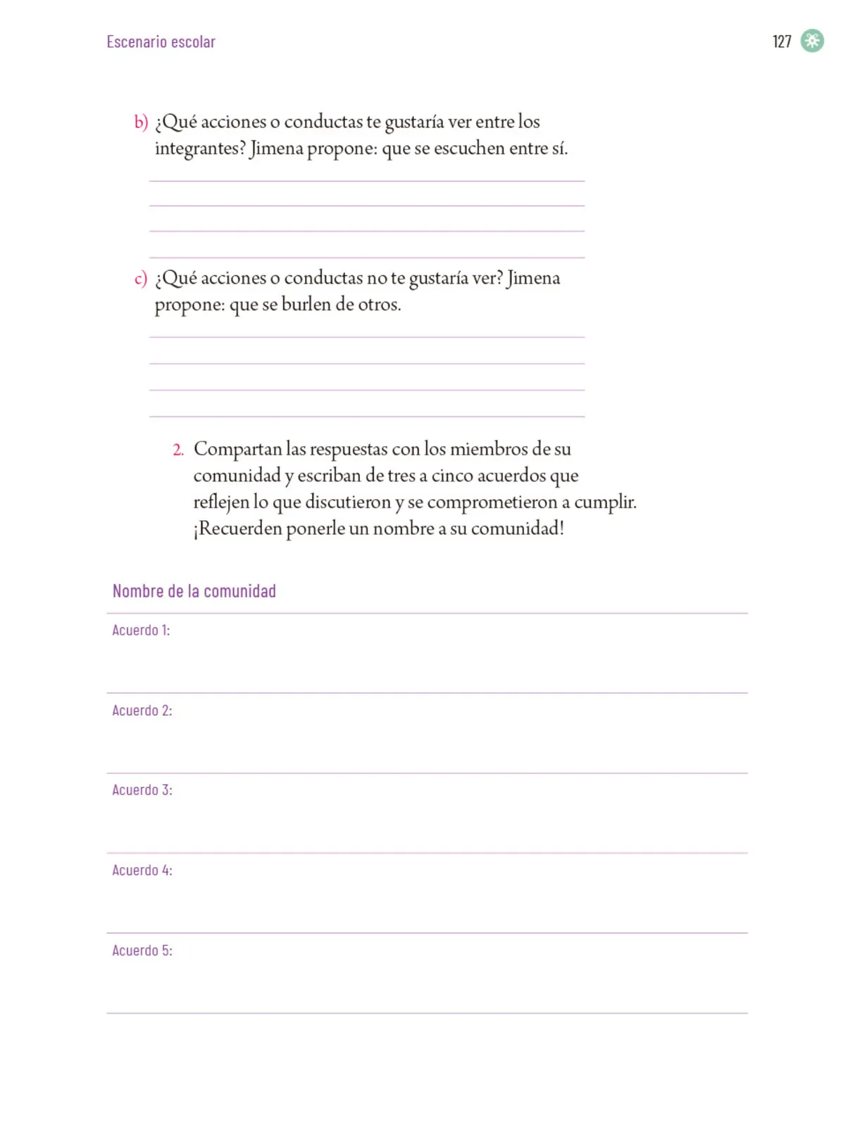 Página 130 de Proyectos Escolares. Libro de Educación Primaria Grado 5° Ciclo Escolar 2025 - 2026