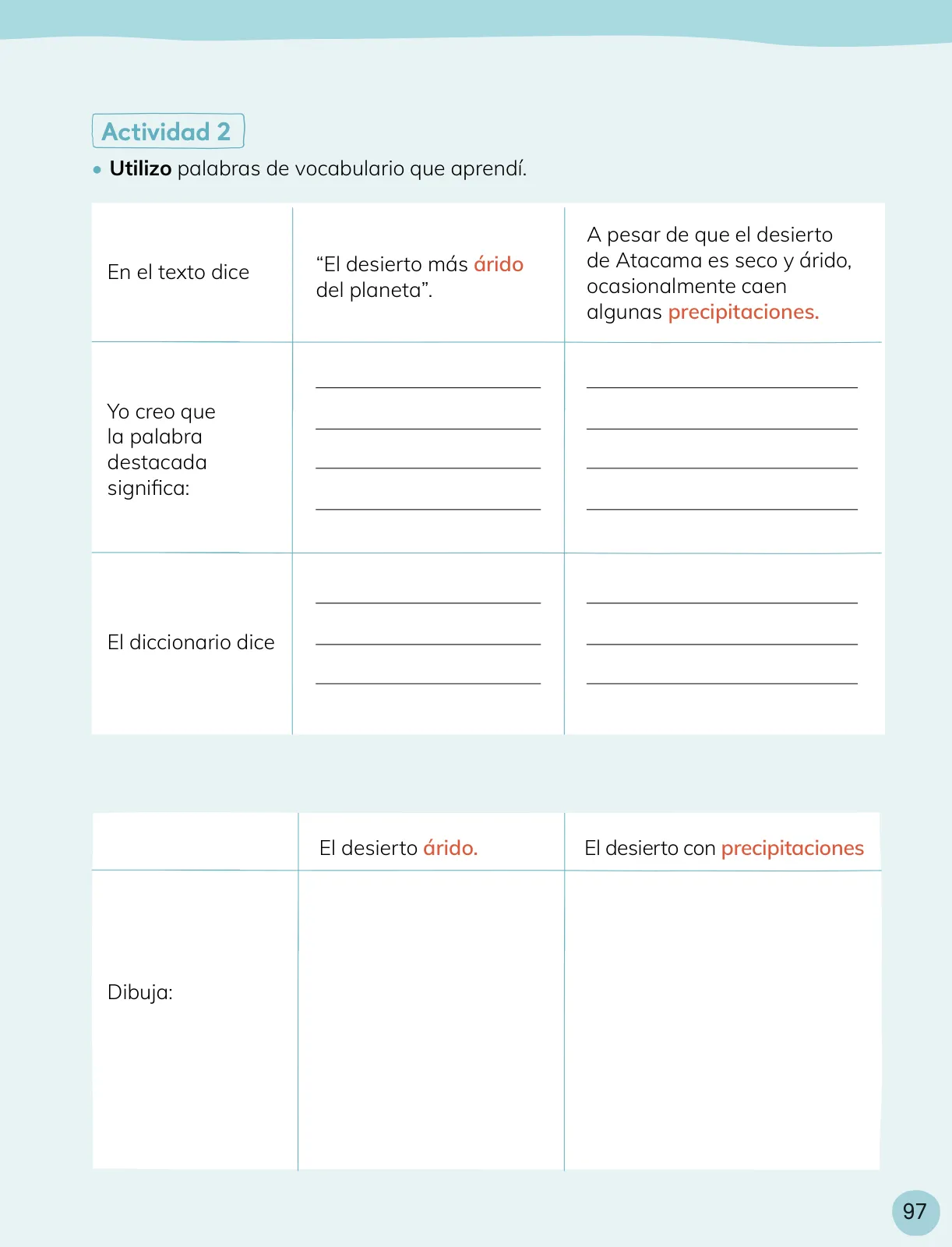 Página 98 de Lenguaje y Comunicación – Cuarto Básico | Texto del Estudiante MINEDUC – Descargar PDF · 2024