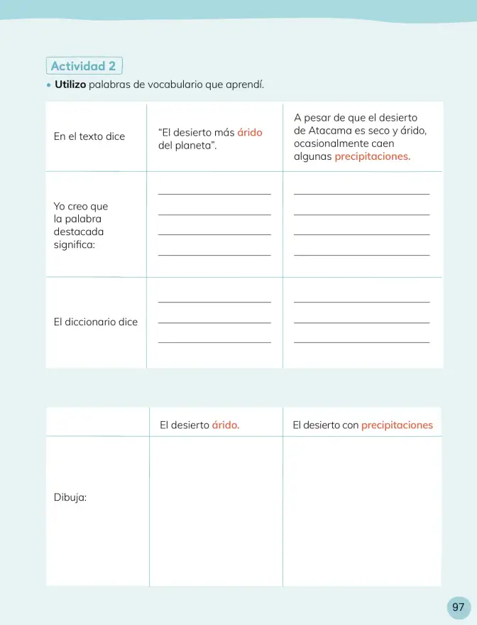 Página 98 de Lenguaje y Comunicación – Cuarto Básico | Texto del Estudiante MINEDUC – Descargar PDF · 2024