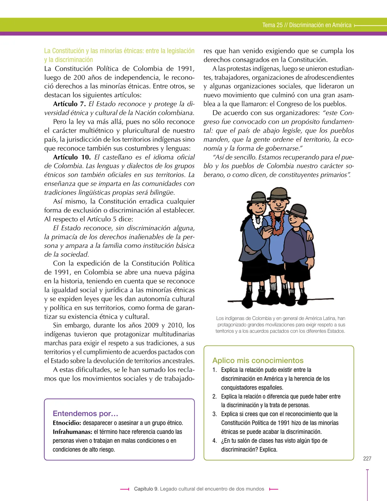 Página 227 de Ciencias Sociales 7° · Secundaria Activa