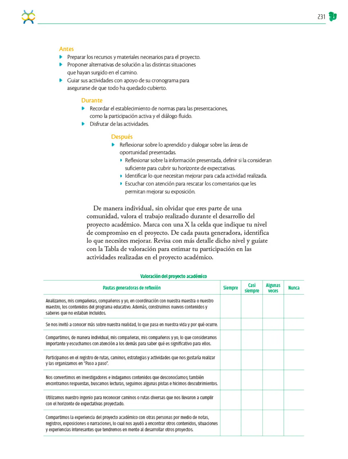 Página 232 de Colección Sk´asolil. Nuestro libro de Proyectos. Tomo II. Libro de Educación Telesecundaria Grado 2° Ciclo Escolar 2025 - 2026