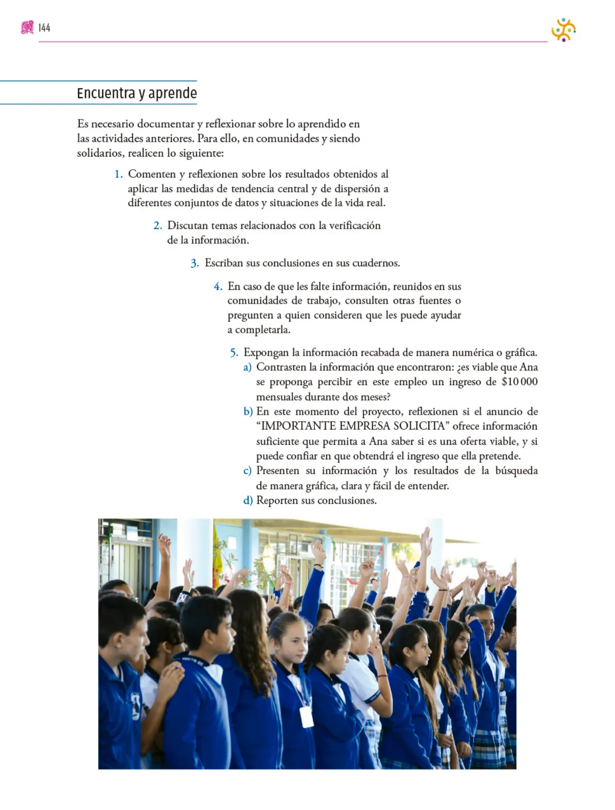 Miniatura página 145 de Colección Nanahuatzin. Nuestro libro de proyectos.   Libro de Educación Secundaria Grado 3°  Ciclo Escolar 2025 - 2026