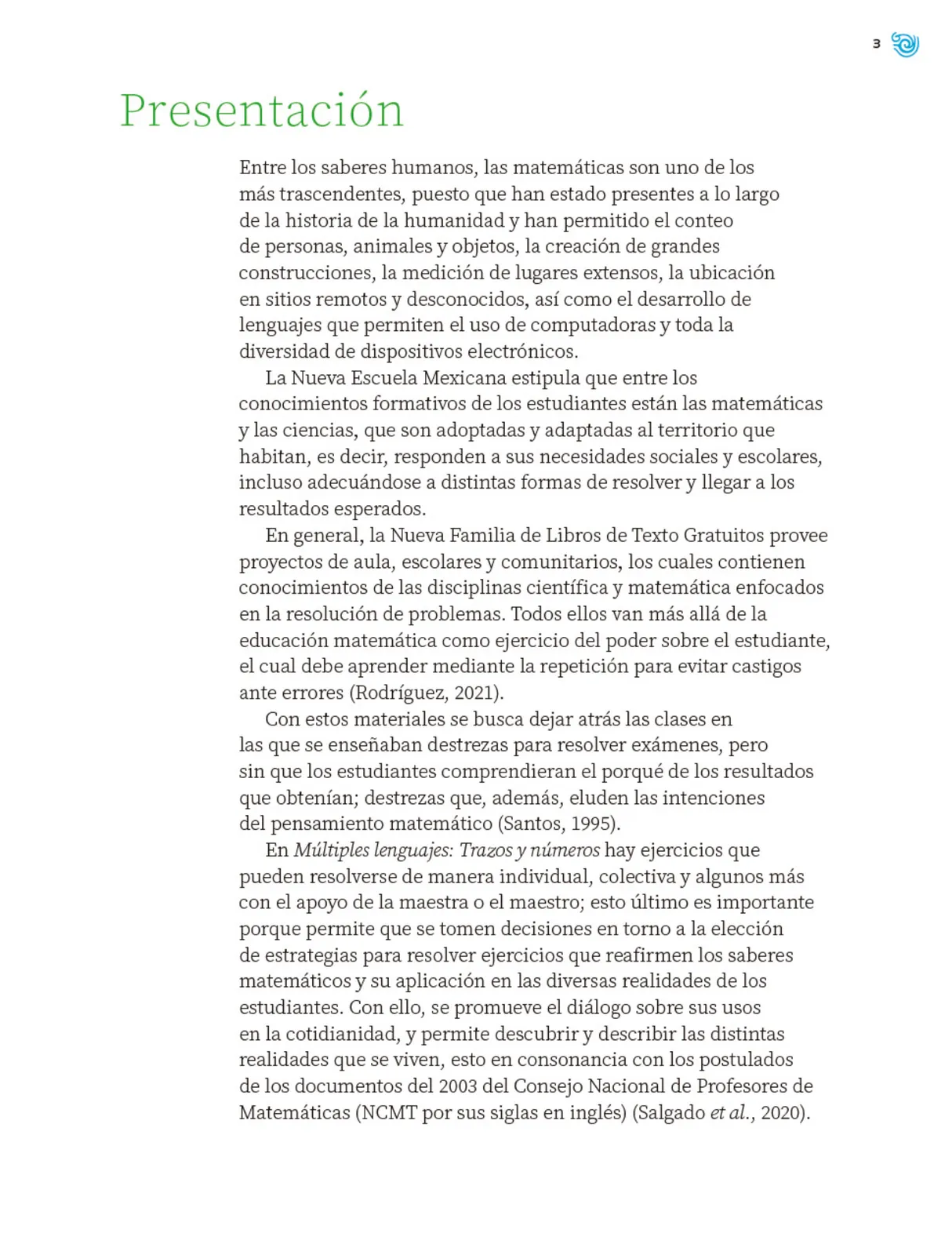 Página 4 de Múltiples lenguajes. Trazos y números. Libro de Educación Primaria Grado 2° Ciclo Escolar 2025 - 2026