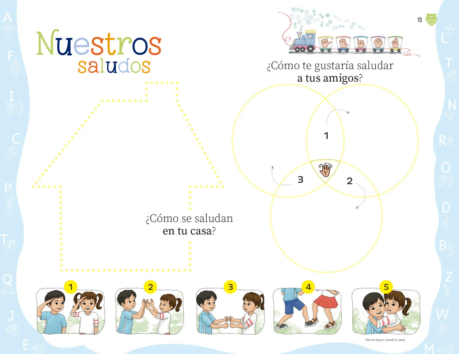 Página 14 de Explorar e imaginar con mi libro de Preescolar.   Libro de Educación Preescolar Grado 2°  Ciclo Escolar 2025 - 2026