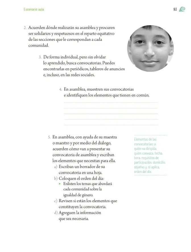 Página 96 de Proyectos de Aula. Libro de Educación Primaria Grado 6° Ciclo Escolar 2025 - 2026