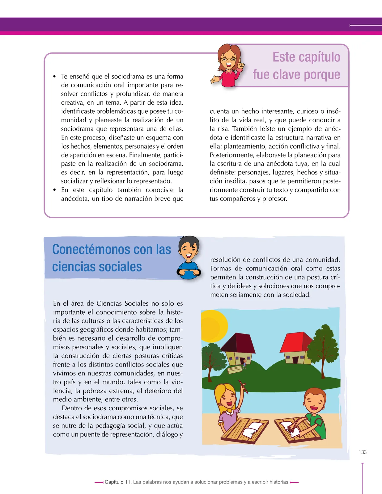 Miniatura página 133 de Lenguaje 6° · Secundaria Activa