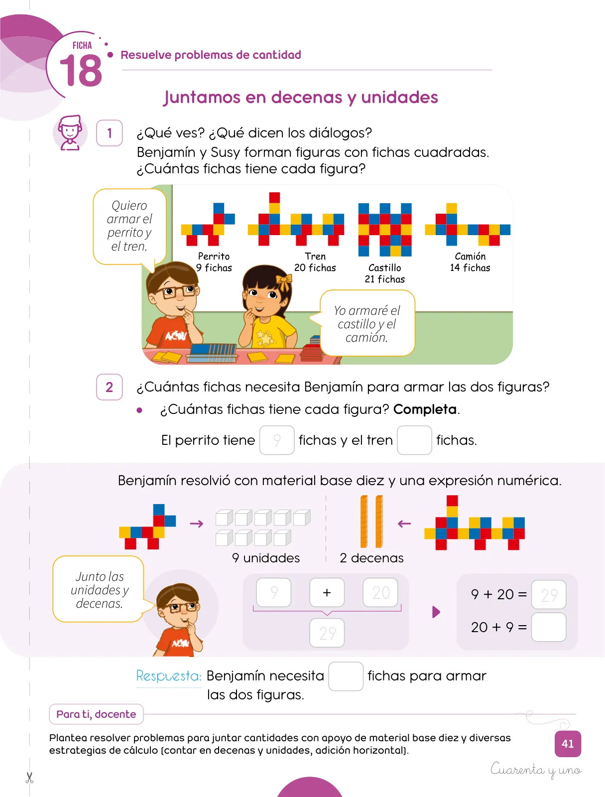 Página 43 de Cuadernillo de Matemática 2. Segundo grado de Primaria · 2024