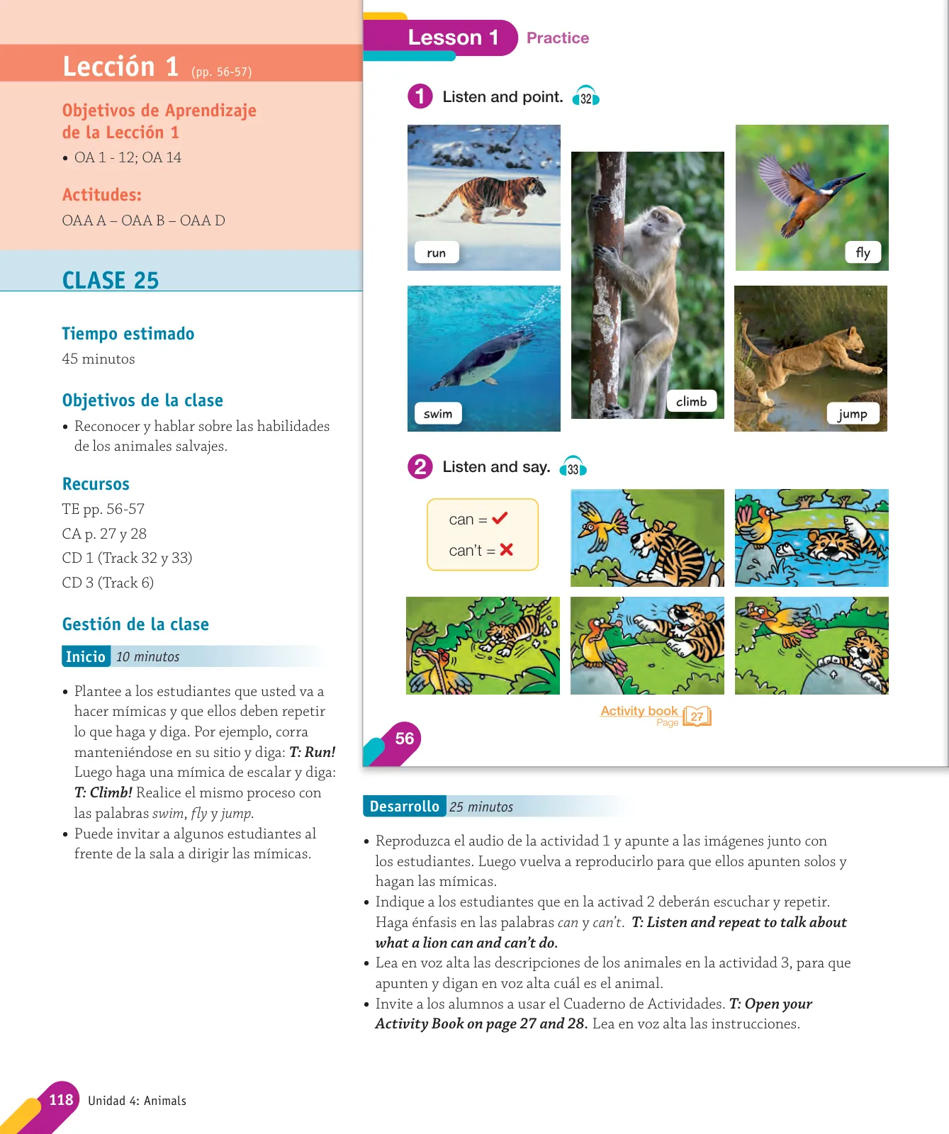 Miniatura página 120 de Inglés – Segundo Básico | Texto del Estudiante MINEDUC – Descargar PDF · 2024