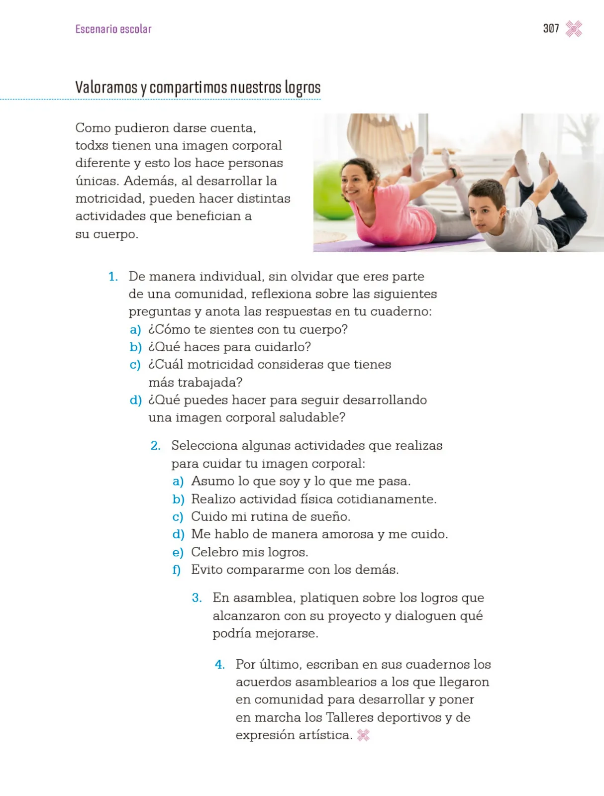 Página 310 de Proyectos Escolares. Libro de Educación Primaria Grado 4° Ciclo Escolar 2025 - 2026