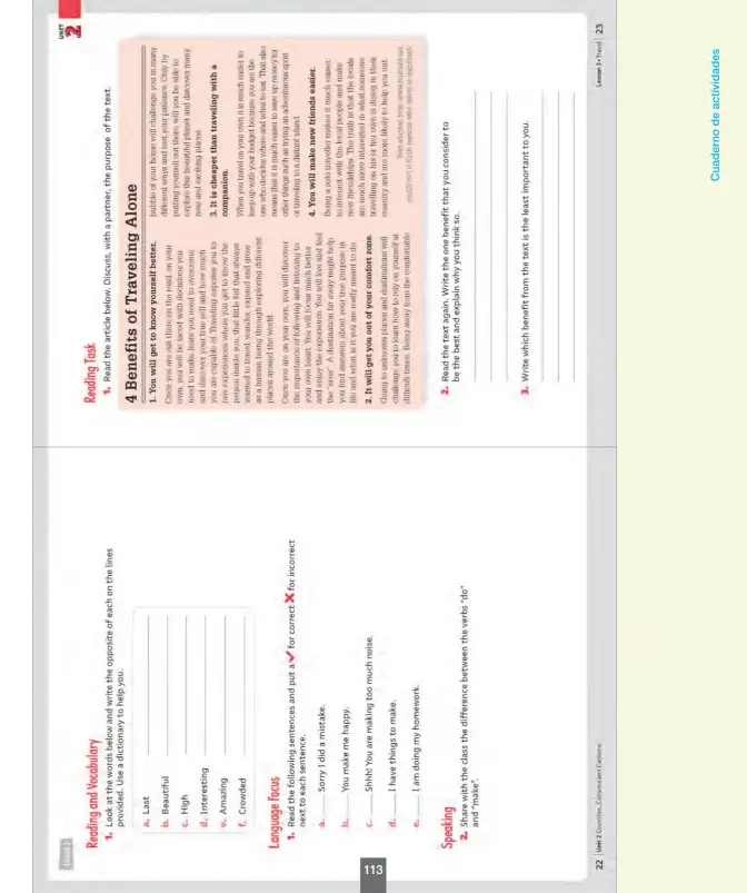 Página 114 de Inglés – Octavo Básico | Student’s Book MINEDUC – Descargar PDF · 2024