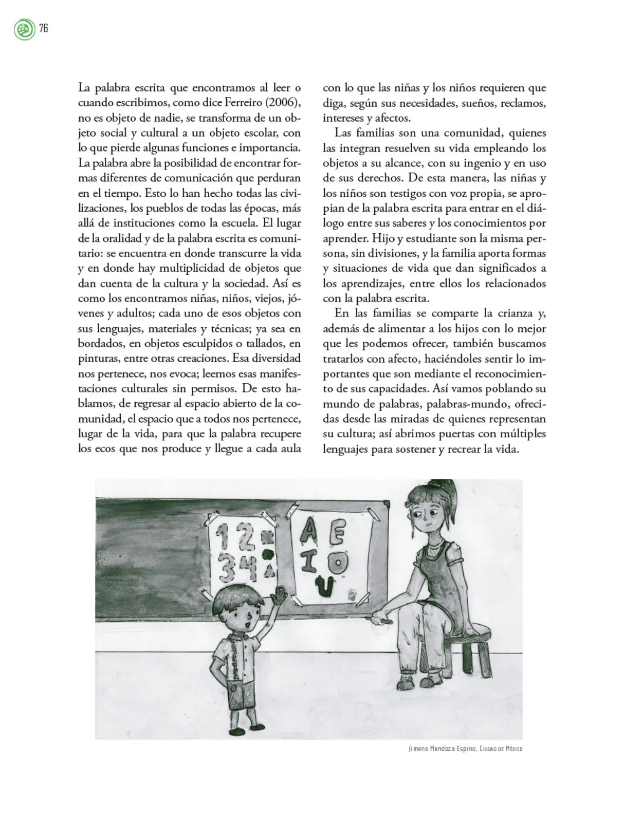 Página 77 de Crianza para la libertad. Libro para las familias. Fase 2 Libro de Educación Preescolar Grado 1°, 2°, 3° Ciclo Escolar 2025 - 2026