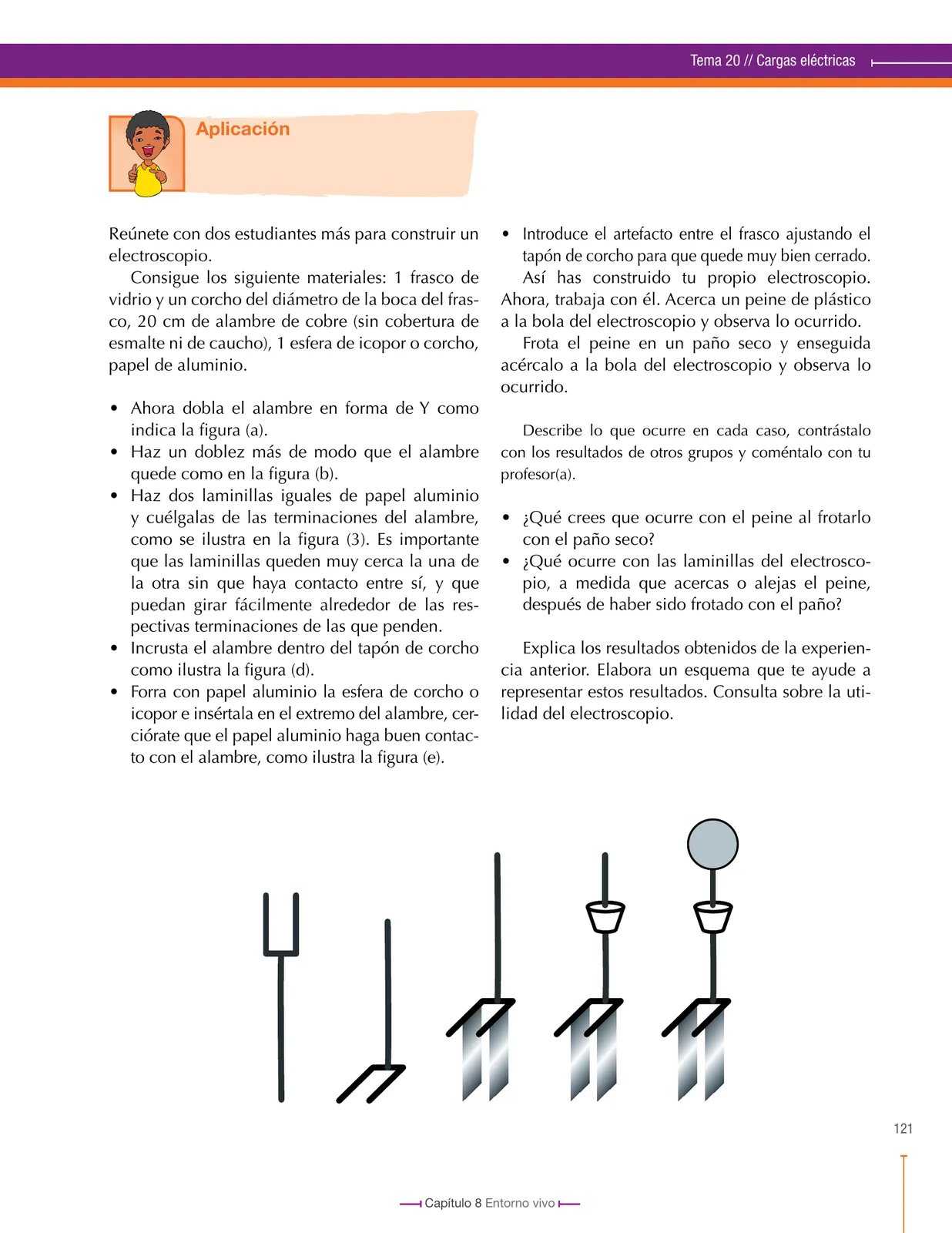Miniatura página 121 de Ciencias Naturales 8° · Secundaria Activa