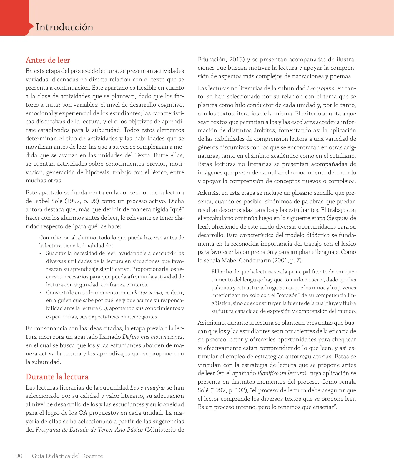 Página 12 de Lenguaje y Comunicación – Tercero Básico | Texto del Estudiante MINEDUC – Descargar PDF · 2024