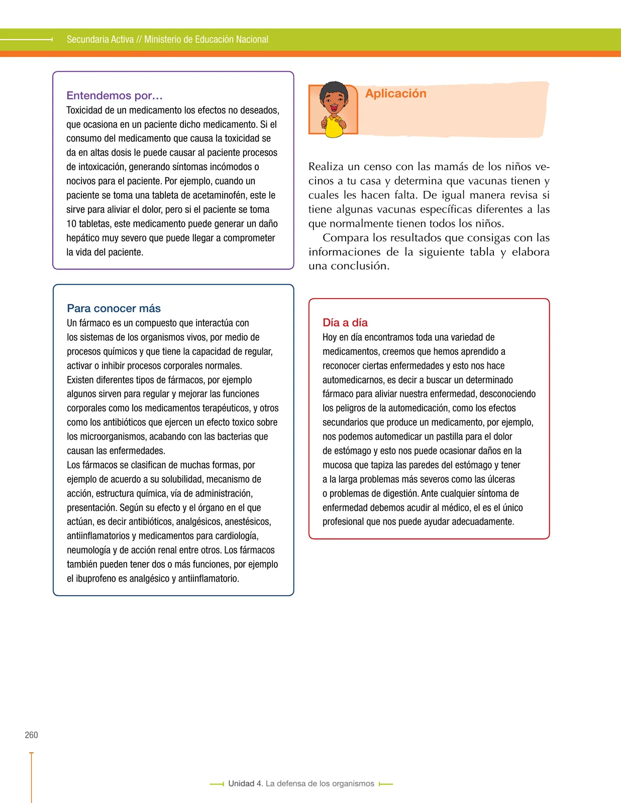 Miniatura página 260 de Ciencias Naturales 8° · Secundaria Activa