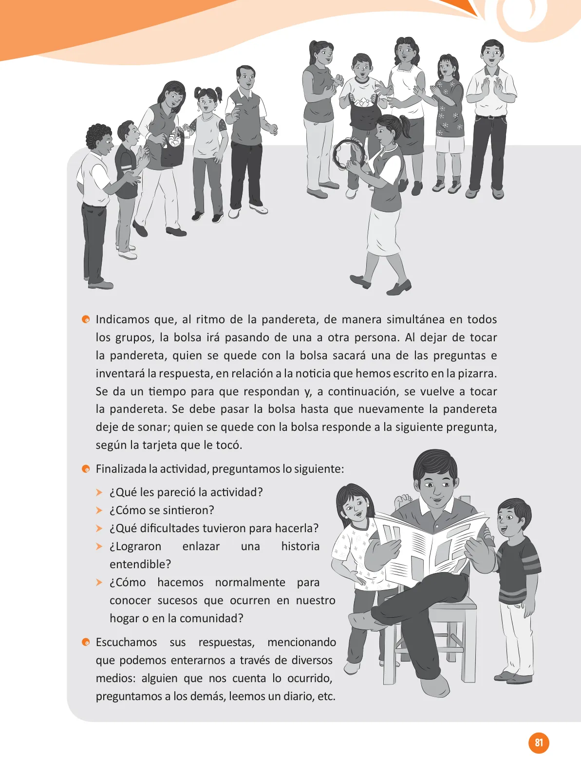 Página 83 de Guía para el trabajo docente con las familias del ciclo IV de Primaria · 2016