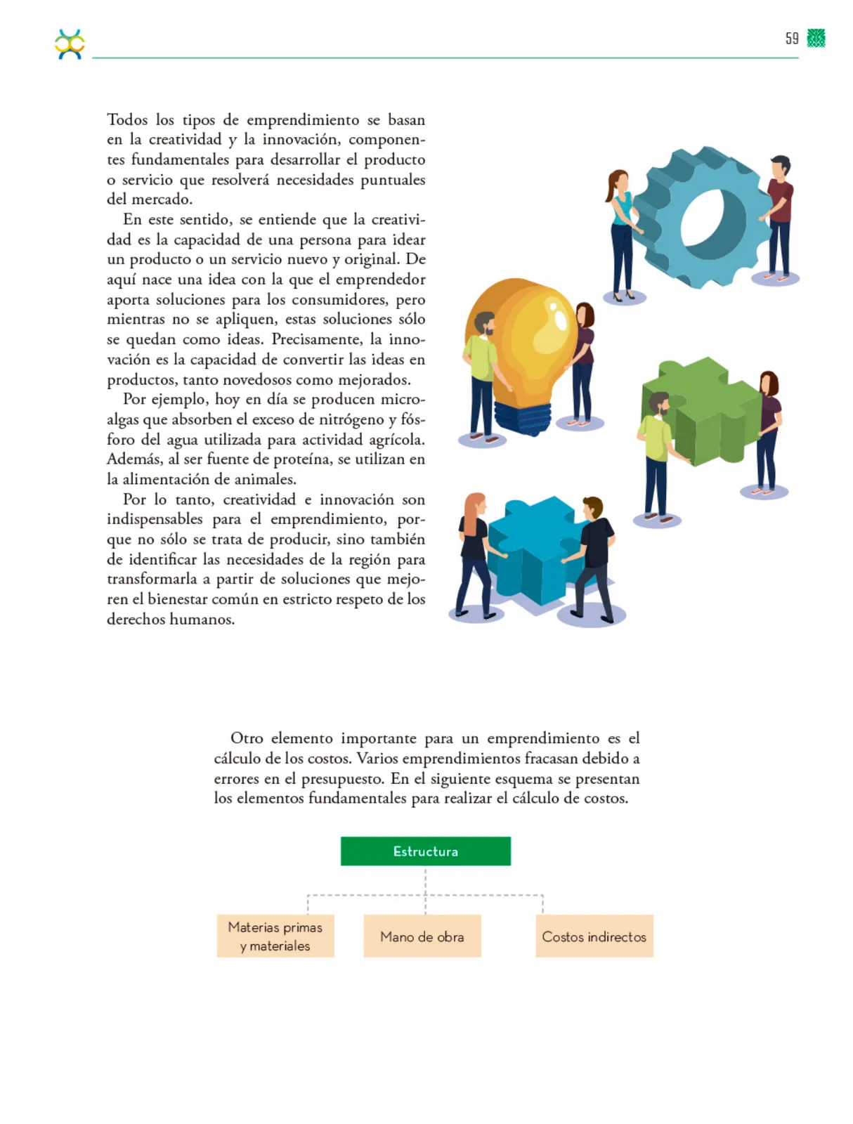 Página 60 de Colección Nanahuatzin. De lo humano y lo comunitario. Libro de Educación Telesecundaria Grado 3° Ciclo Escolar 2025 - 2026