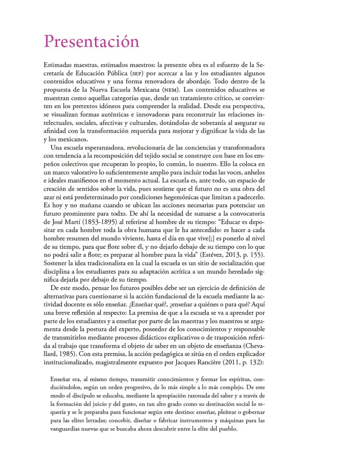 Miniatura página 4 de Colección Ximhai. De lo humano y lo comunitario.   Libro de Educación Secundaria Grado 1°  Ciclo Escolar 2025 - 2026