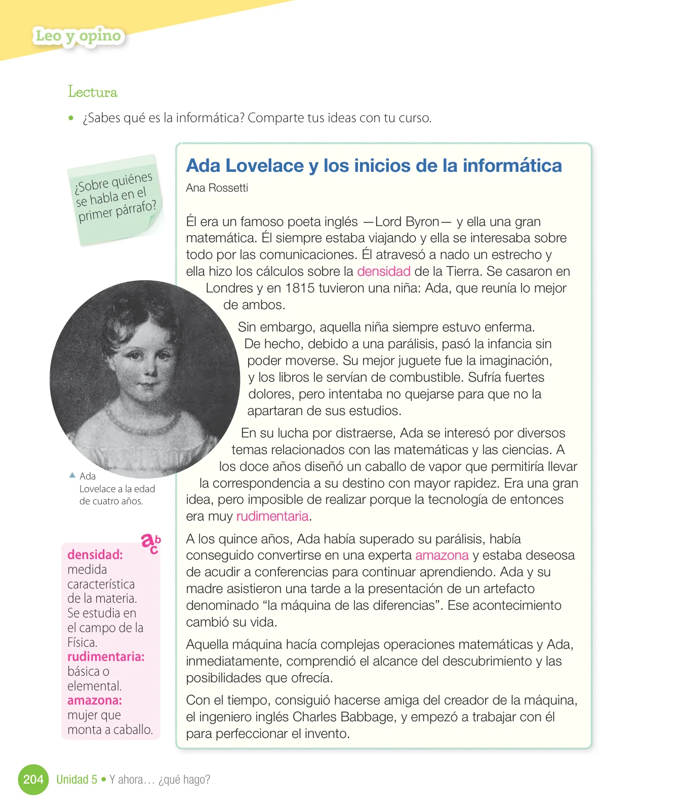 Miniatura página 206 de Lenguaje y Comunicación – Cuarto Básico | Texto del Estudiante MINEDUC – Descargar PDF · 2024