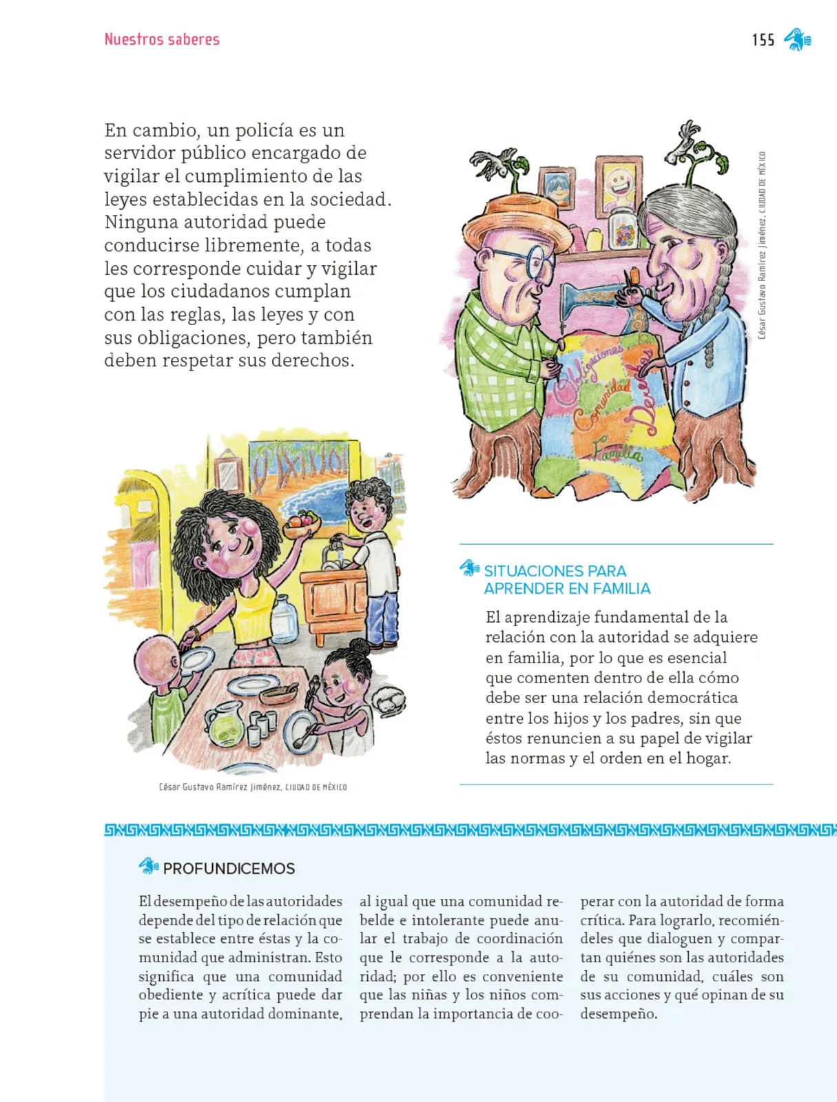 Miniatura página 156 de Nuestros saberes: Libro para alumnos, maestros y familia.   Libro de Educación Primaria Grado 1°  Ciclo Escolar 2025 - 2026