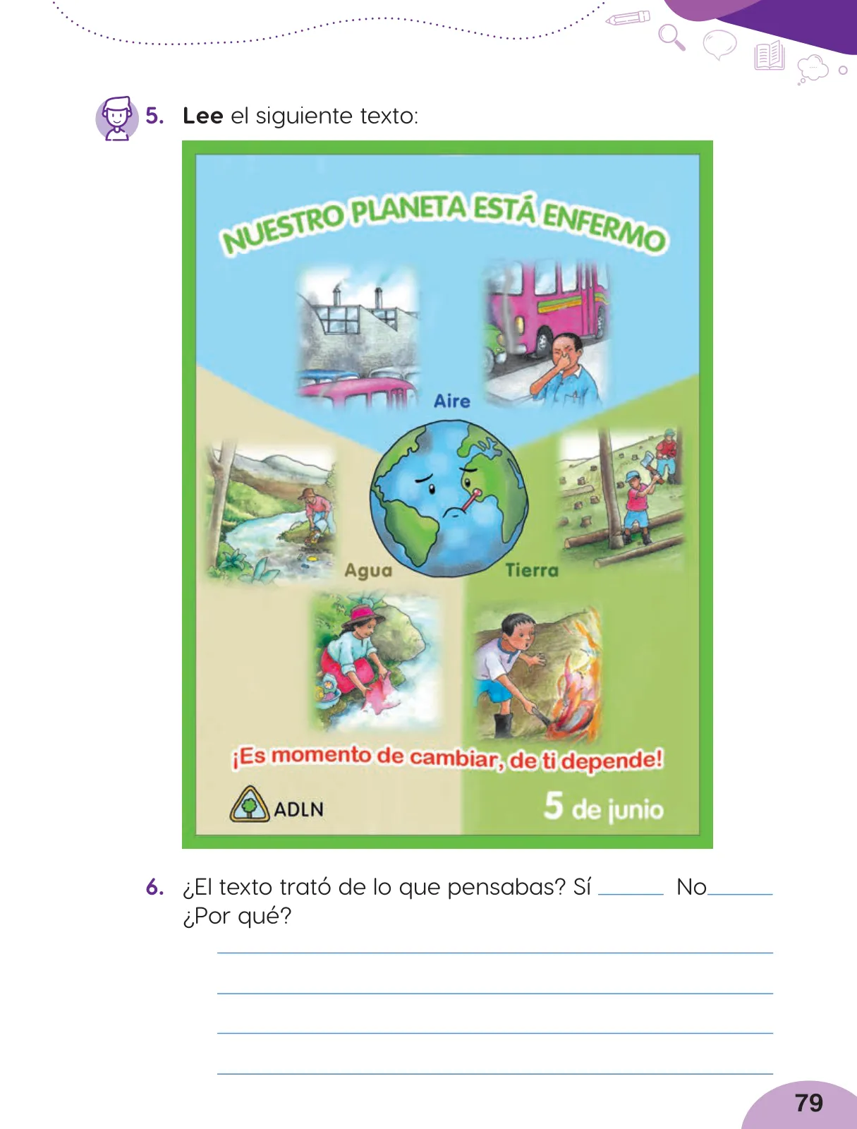 Miniatura página 81 de Cuadernillo de Comunicación 2, segundo grado de Primaria · 2023