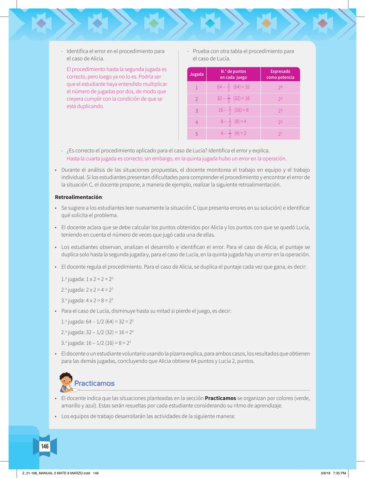 Miniatura página 148 de Resolvamos problemas 2 : manual para el docente 2018 · 2018