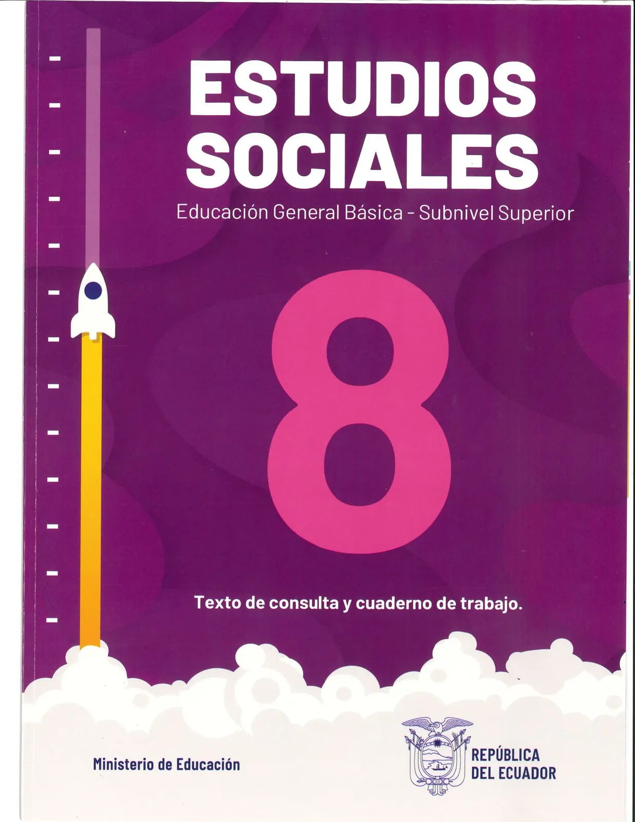 Portada de Estudios Sociales · 8 EGB · 2024