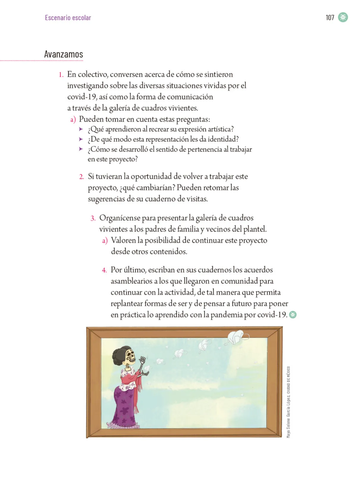 Página 110 de Proyectos Escolares. Libro de Educación Primaria Grado 5° Ciclo Escolar 2025 - 2026