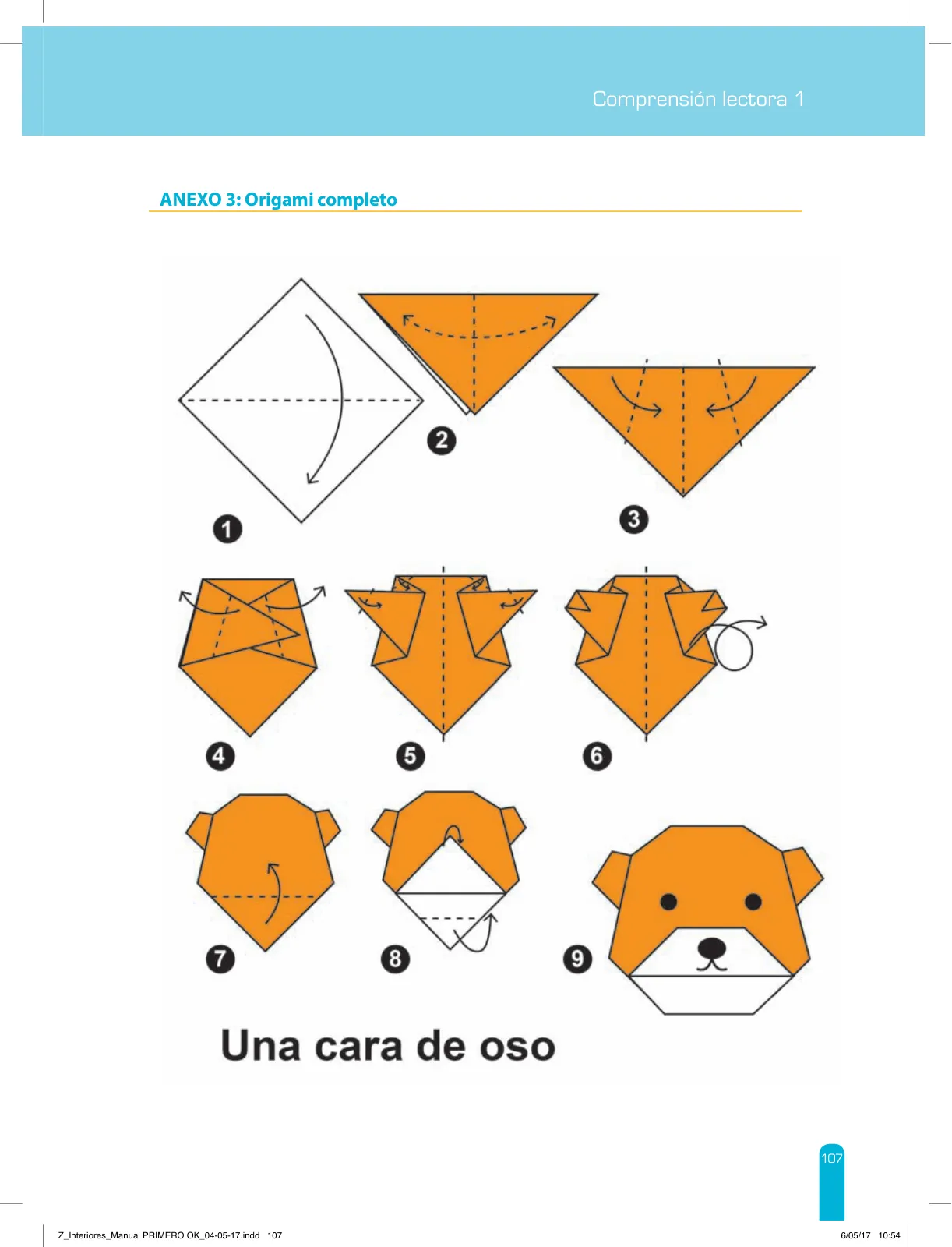 Miniatura página 109 de Comprensión lectora 1 : manual para el docente de primer grado de Secundaria · 2017