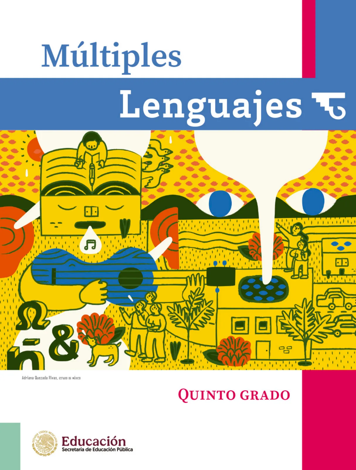 Miniatura página 2 de Múltiples lenguajes.   Libro de Educación Primaria Grado 5°  Ciclo Escolar 2025 - 2026