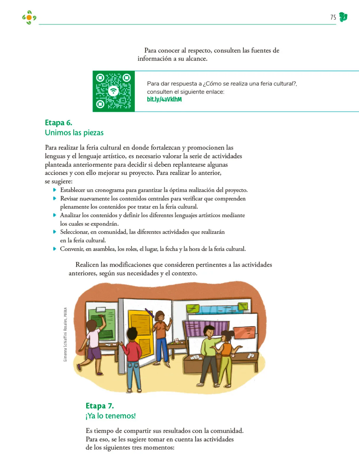 Página 76 de Colección Nanahuatzin. Nuestro libro de Proyectos. Tomo I. Libro de Educación Telesecundaria Grado 3° Ciclo Escolar 2025 - 2026