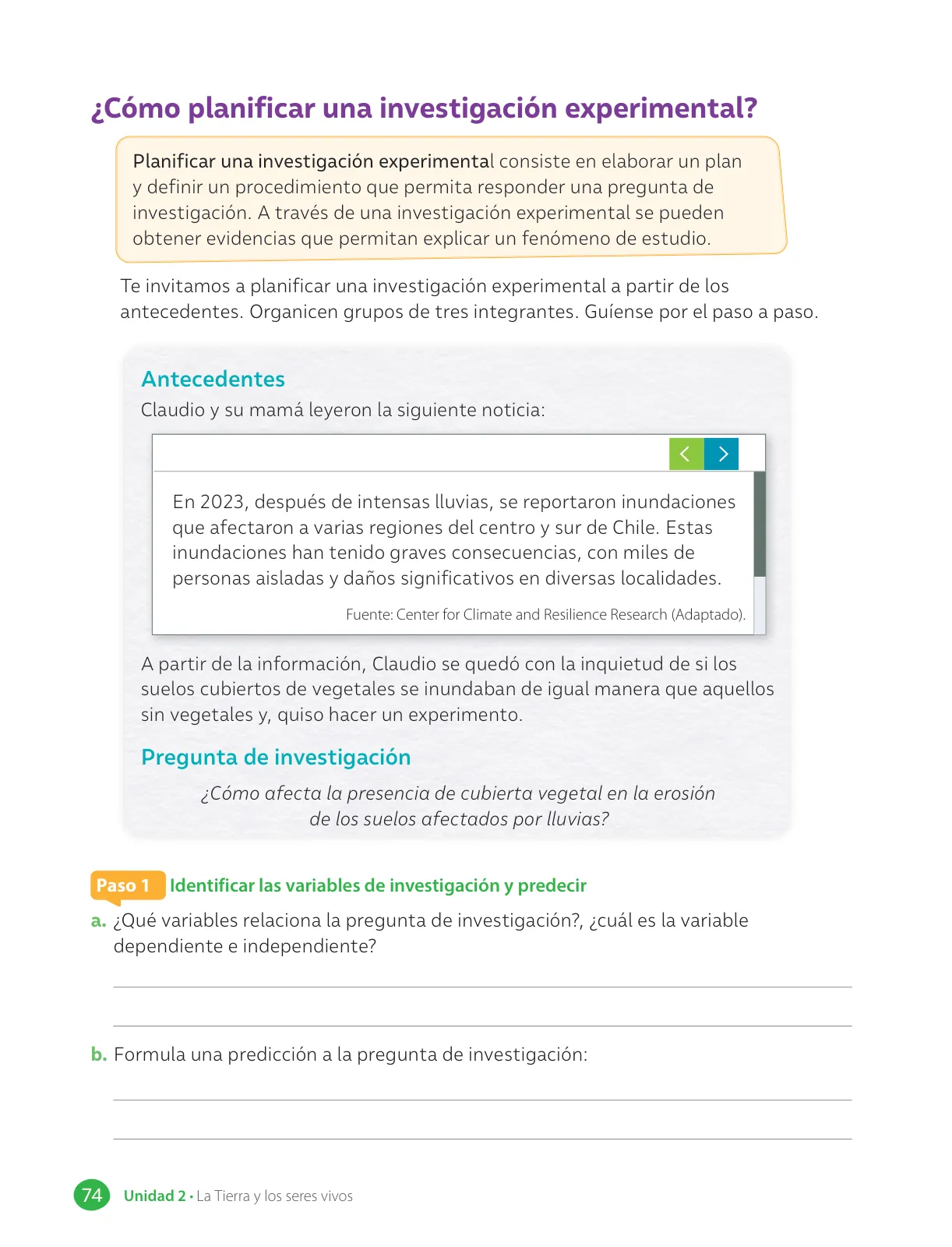 Miniatura página 76 de Libro de Ciencias Naturales – Quinto Básico | Texto del Estudiante MINEDUC – Descargar PDF · 2024