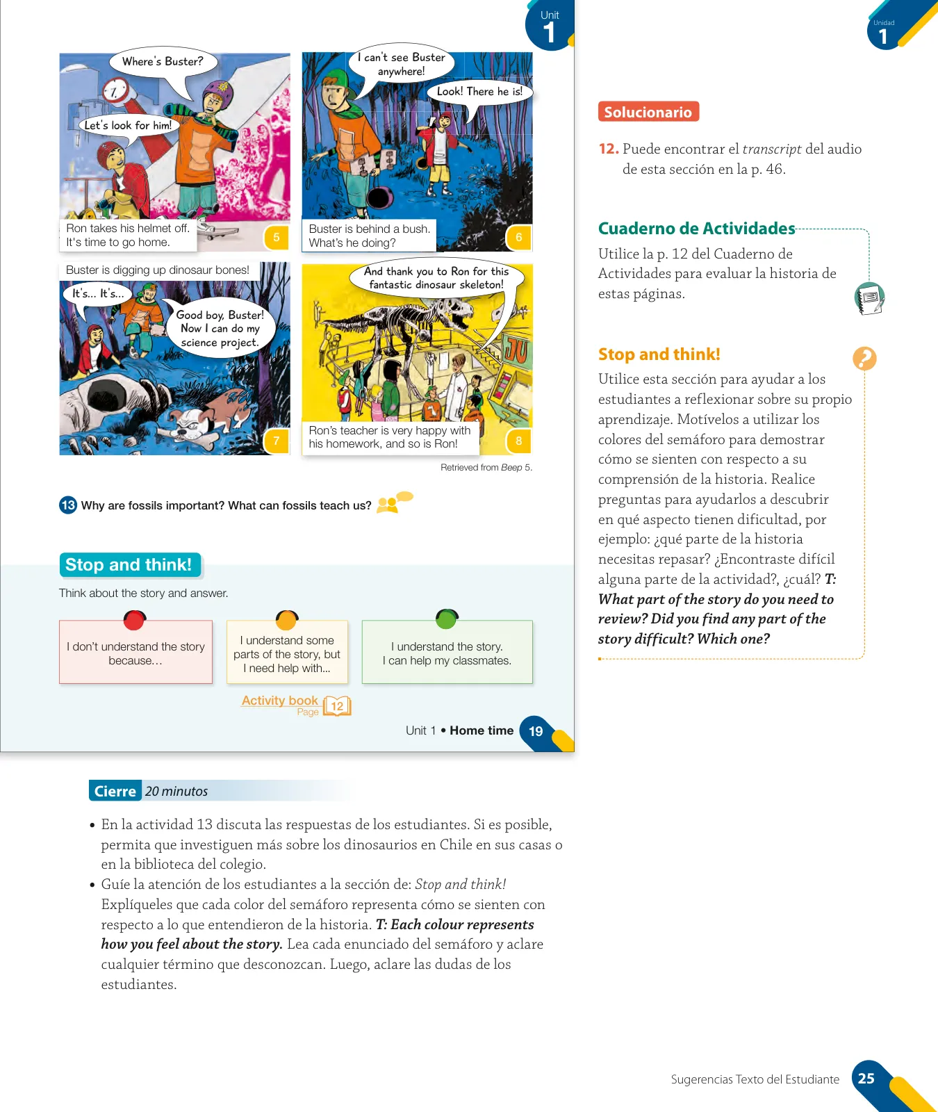 Página 27 de Inglés – Quinto Básico | Texto del Estudiante MINEDUC – Descargar PDF · 2024