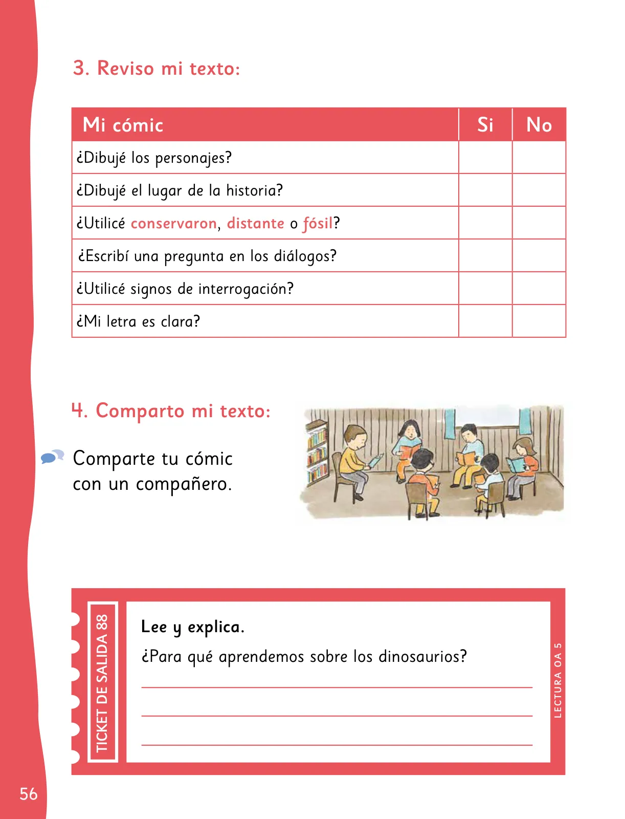 Página 58 de Lenguaje y Comunicación – Segundo Básico – Texto del Estudiante MINEDUC – Descargar PDF · 2024