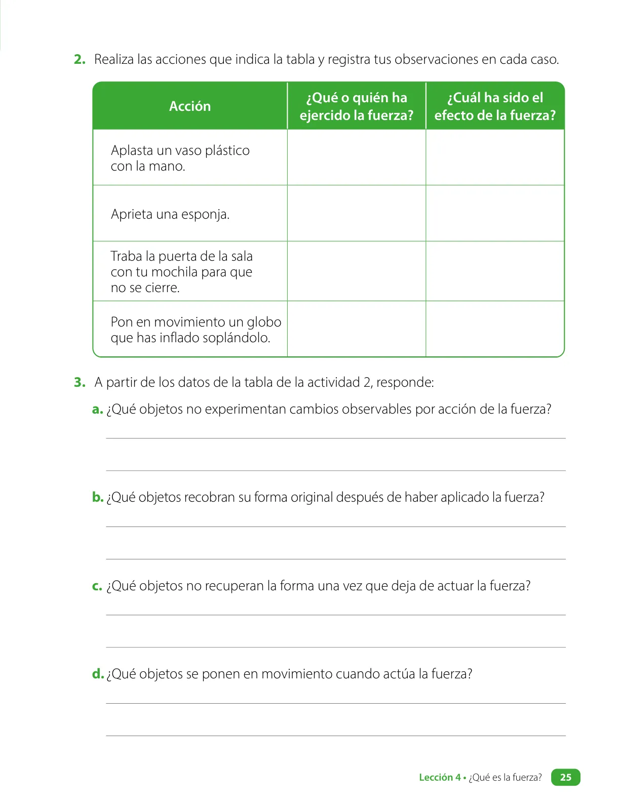 Página 27 de Ciencias Naturales – Cuarto Básico | Texto del Estudiante MINEDUC – Descargar PDF · 2024
