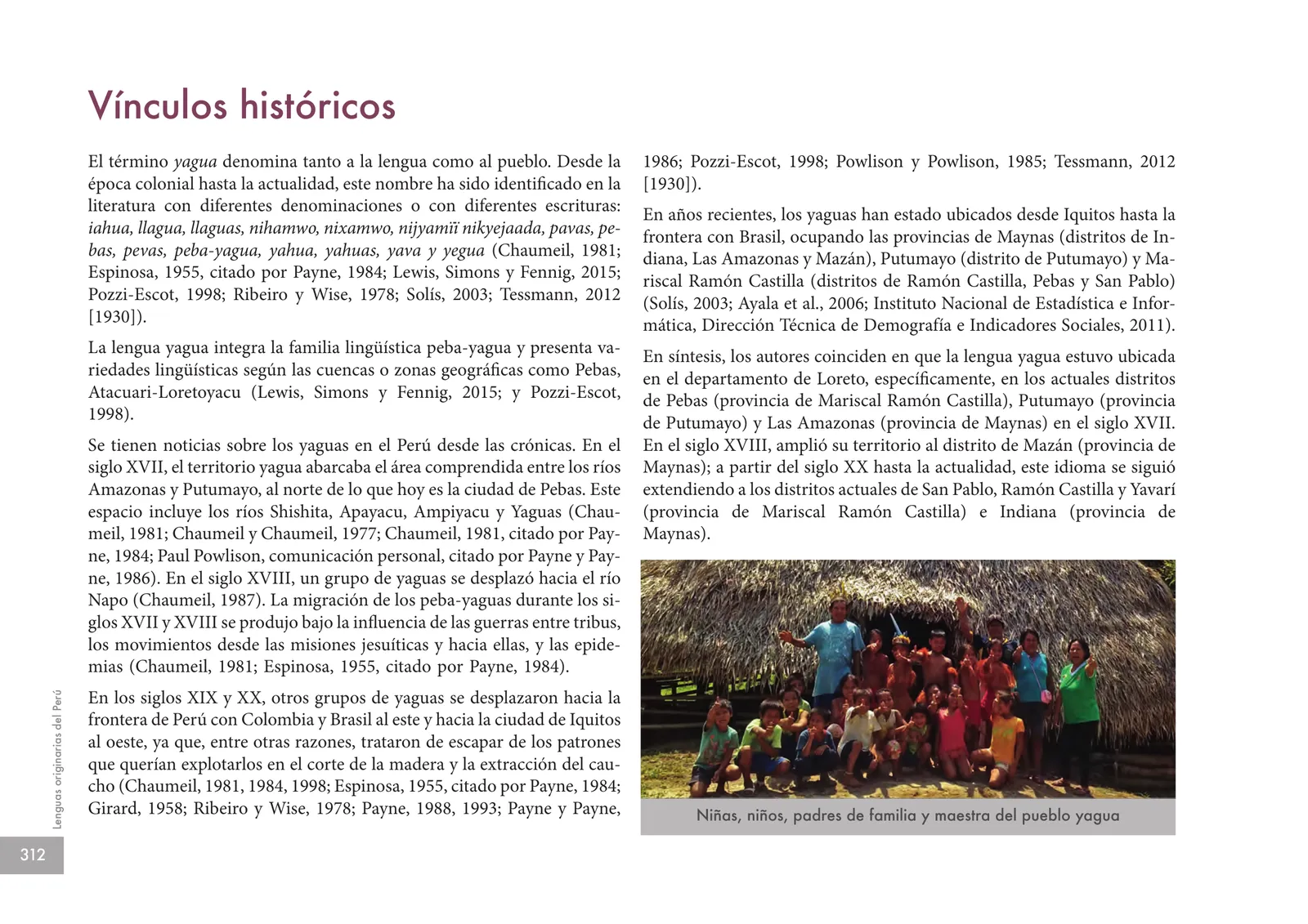 Página 314 de Lenguas originarias del Perú · 2018