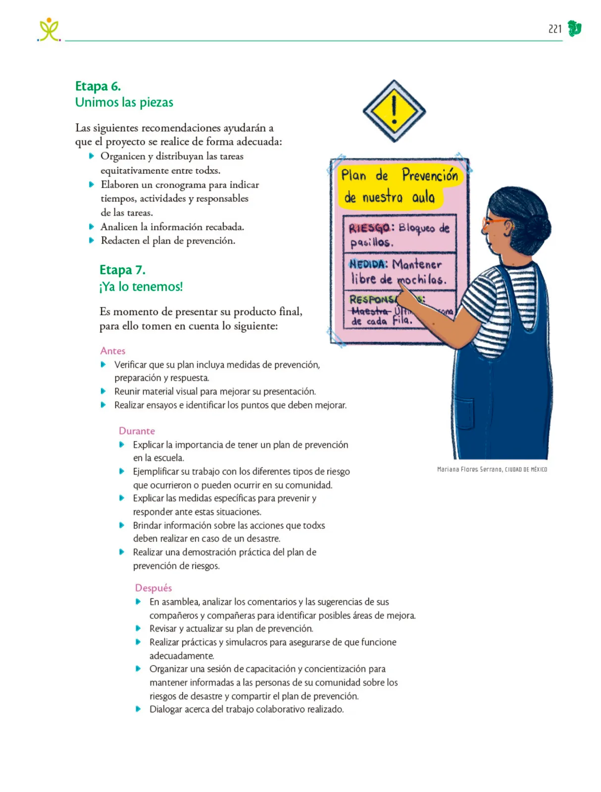 Página 222 de Colección Ximhai. Nuestro libro de Proyectos. Tomo I. Libro de Educación Telesecundaria Grado 1° Ciclo Escolar 2025 - 2026