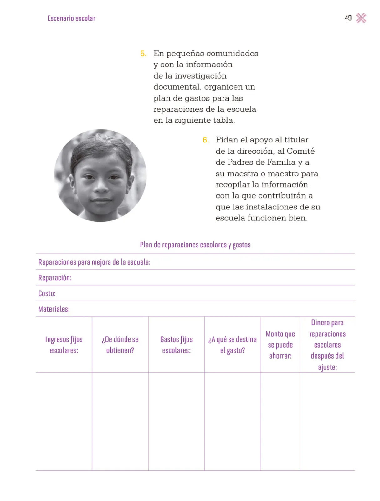 Página 52 de Proyectos Escolares. Libro de Educación Primaria Grado 3° Ciclo Escolar 2025 - 2026