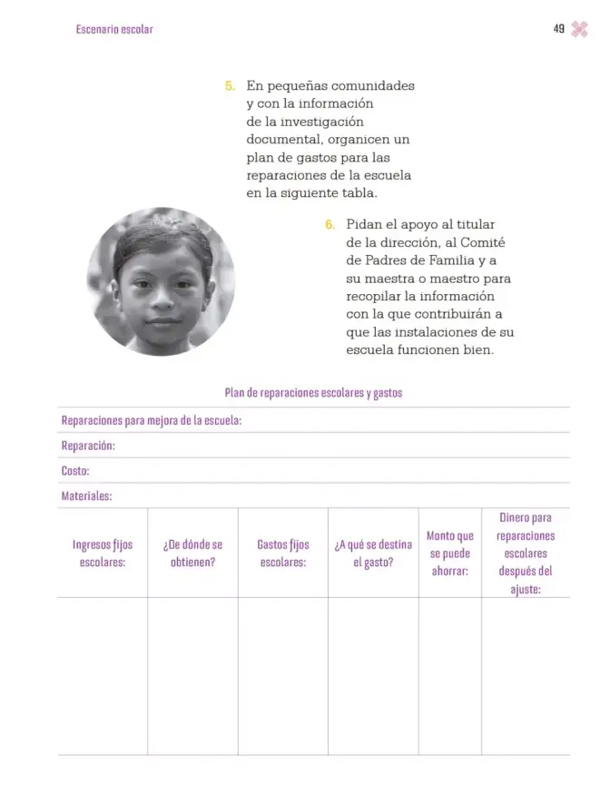 Página 52 de Proyectos Escolares. Libro de Educación Primaria Grado 3° Ciclo Escolar 2025 - 2026