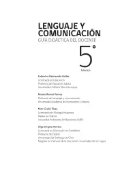 Página de Lenguaje y Comunicación – Quinto Básico | Texto del Estudiante MINEDUC – Descargar PDF · 2024