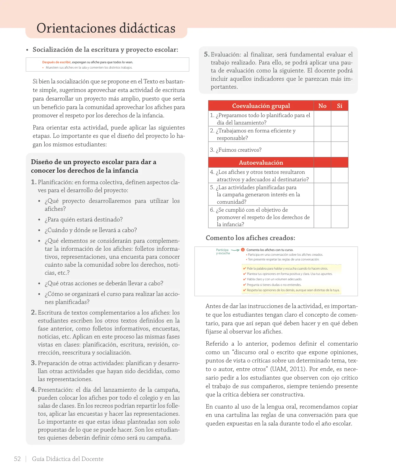 Página 54 de Lenguaje y Comunicación – Tercero Básico | Texto del Estudiante MINEDUC – Descargar PDF · 2024