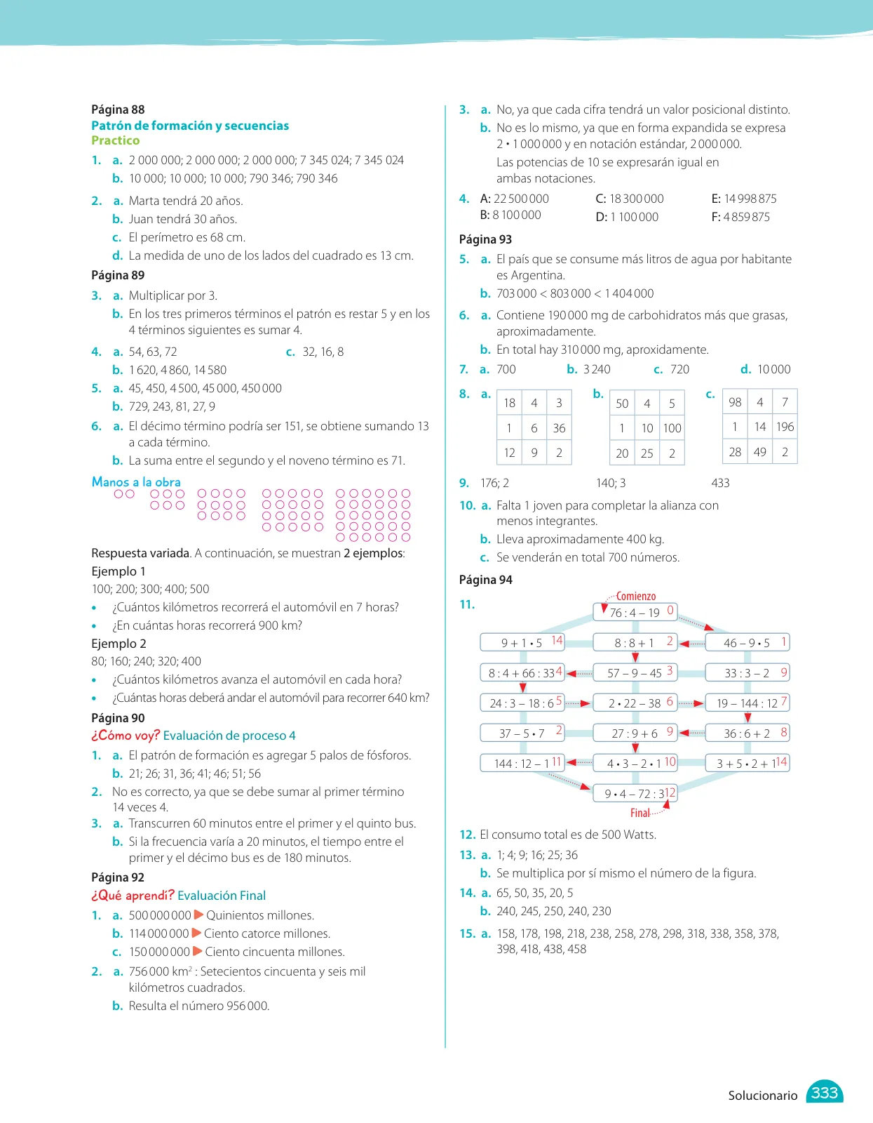 Página 289 de Matemática – Quinto Básico | Texto del Estudiante MINEDUC – Descargar PDF · 2024
