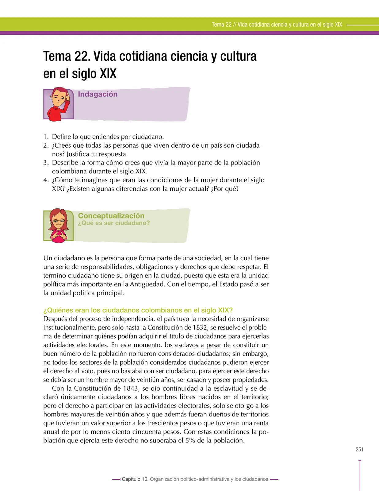 Miniatura página 251 de Ciencias Sociales 8° · Secundaria Activa