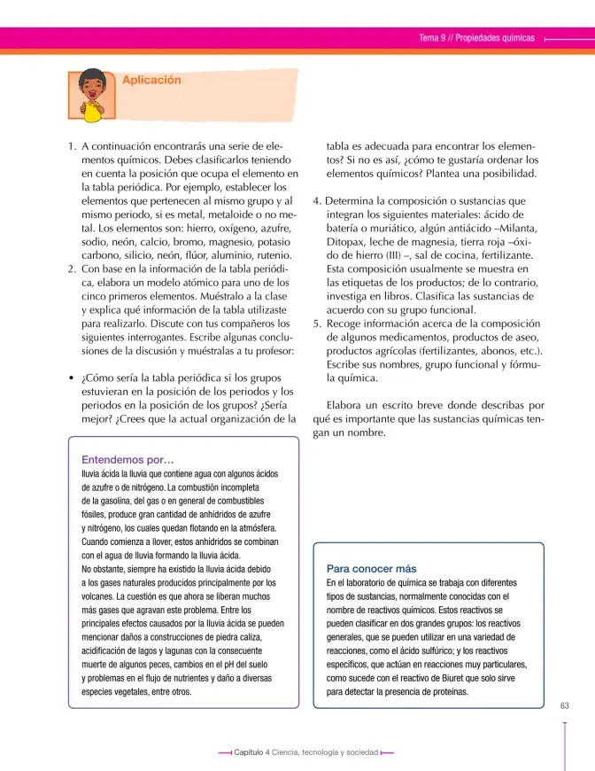 Página 63 de Ciencias Naturales 8° · Secundaria Activa