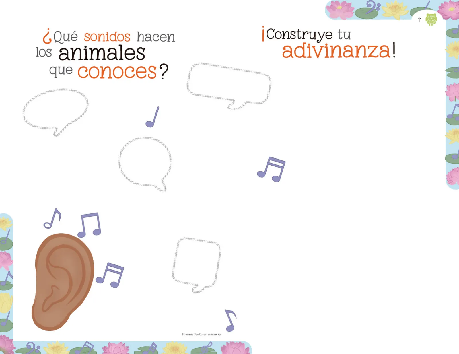 Página 12 de Explorar e imaginar con mi libro de Preescolar.   Libro de Educación Preescolar Grado 2°  Ciclo Escolar 2025 - 2026